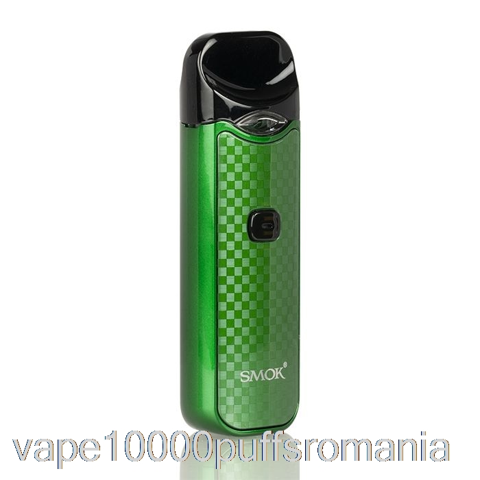 Vape Romania Smok Nord 15w Pod Kit Verde Fibra De Carbon